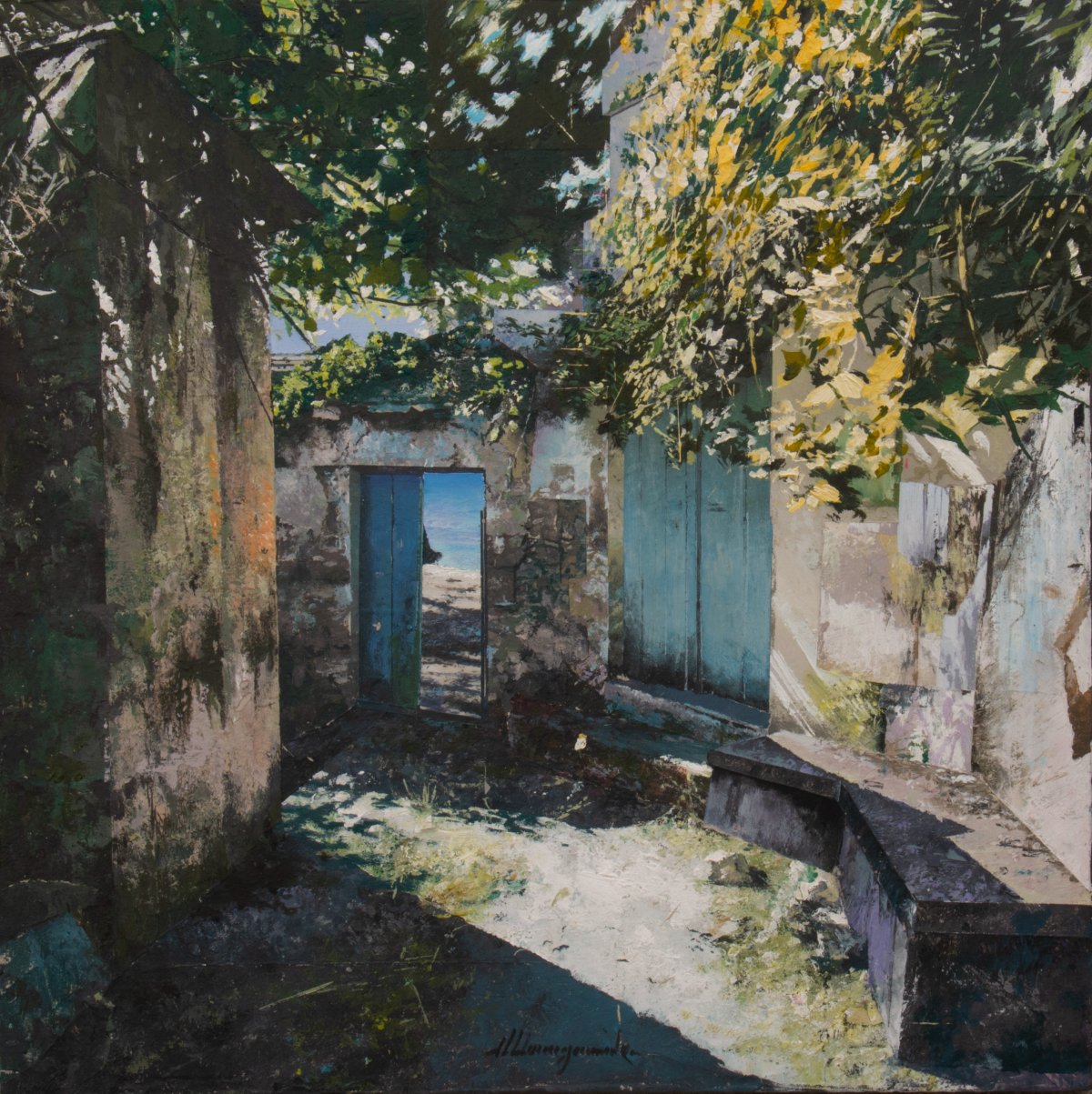 Matteo Massagrande, Luci della Grecia XIV, 2022