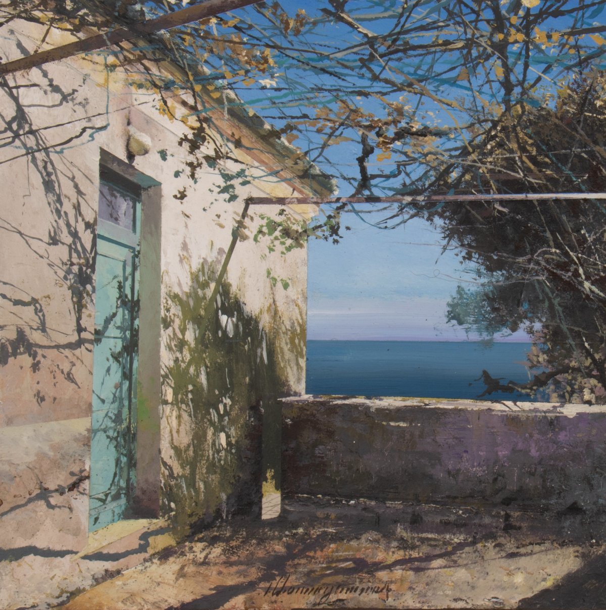 Matteo Massagrande, Luci della Grecia V, 2022