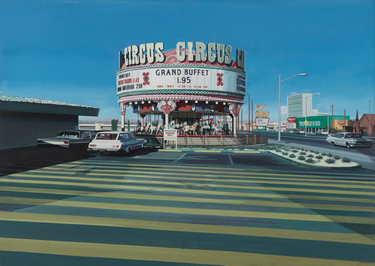Richard Estes, Circus, Circus, 1971