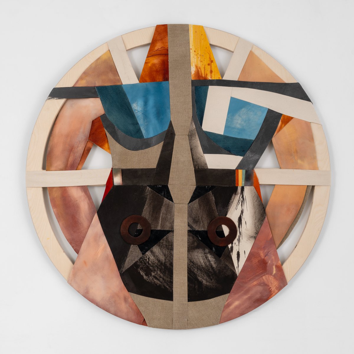 Jann Haworth, Pandemic Blue, 2022