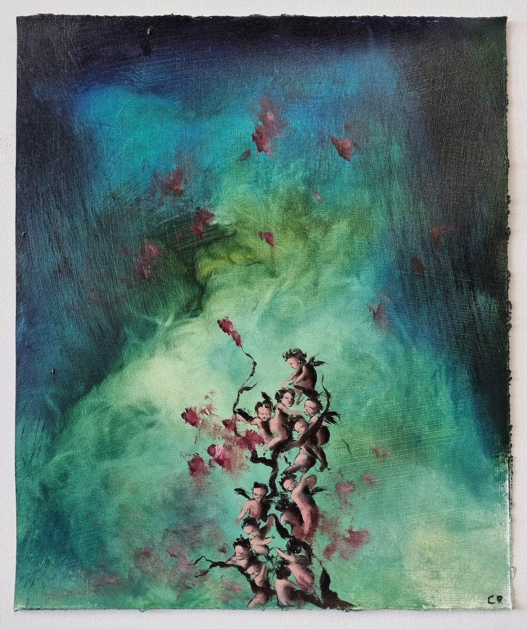 Chris Rivers, Study for Vortex II, 2023