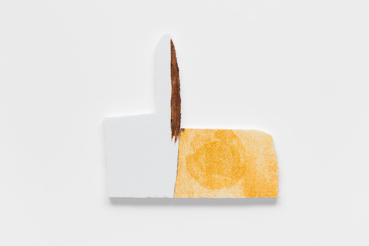 Richard Tuttle, That Yesterdayed And Down, 2023