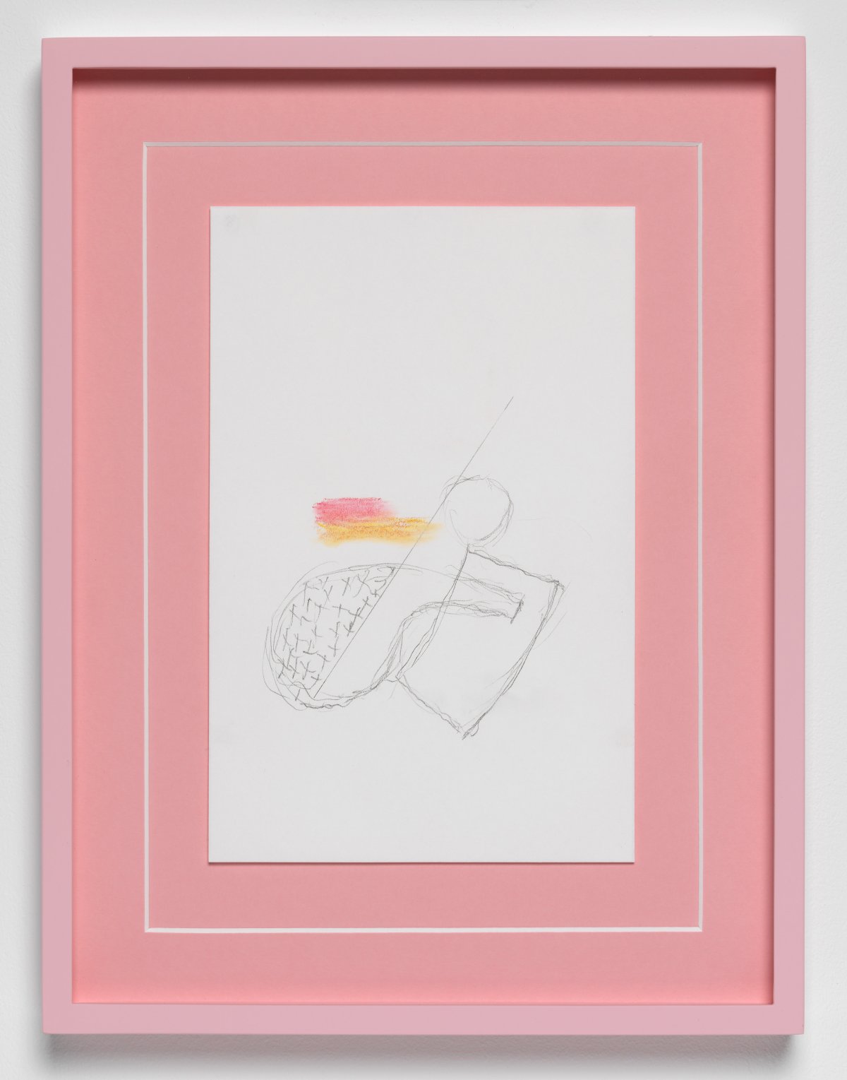 Richard Tuttle, Pink, IX, 2023