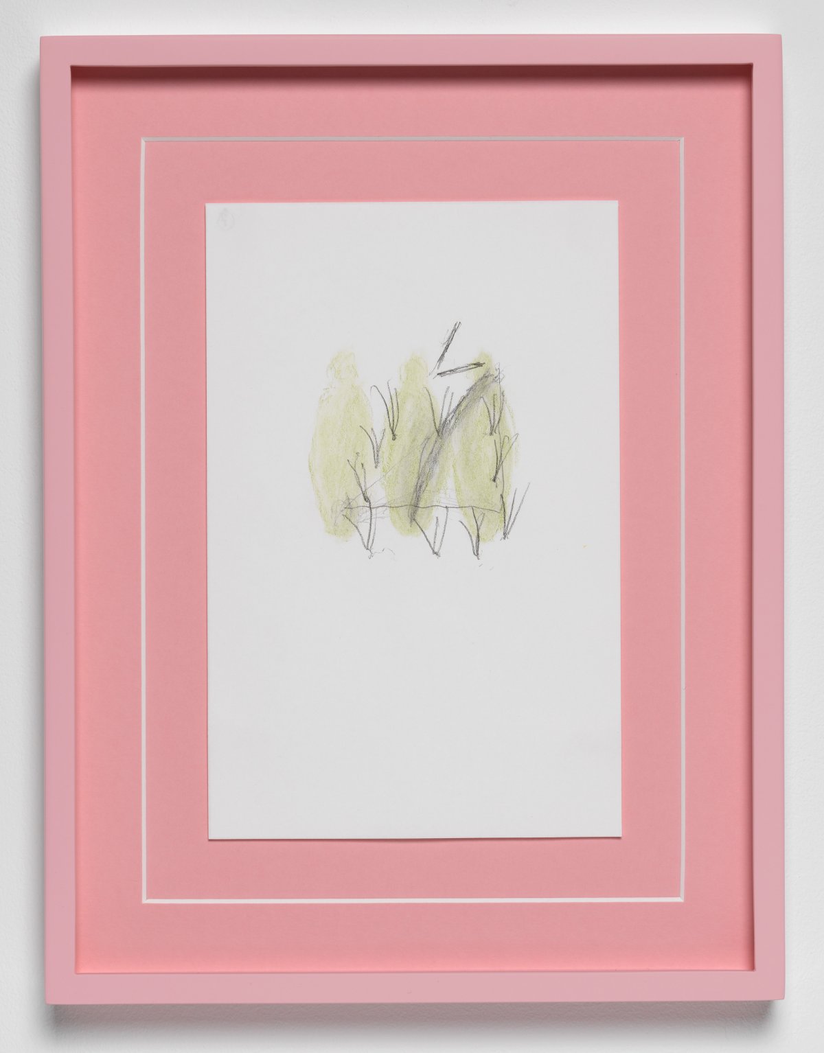 Richard Tuttle, Pink, VII, 2023