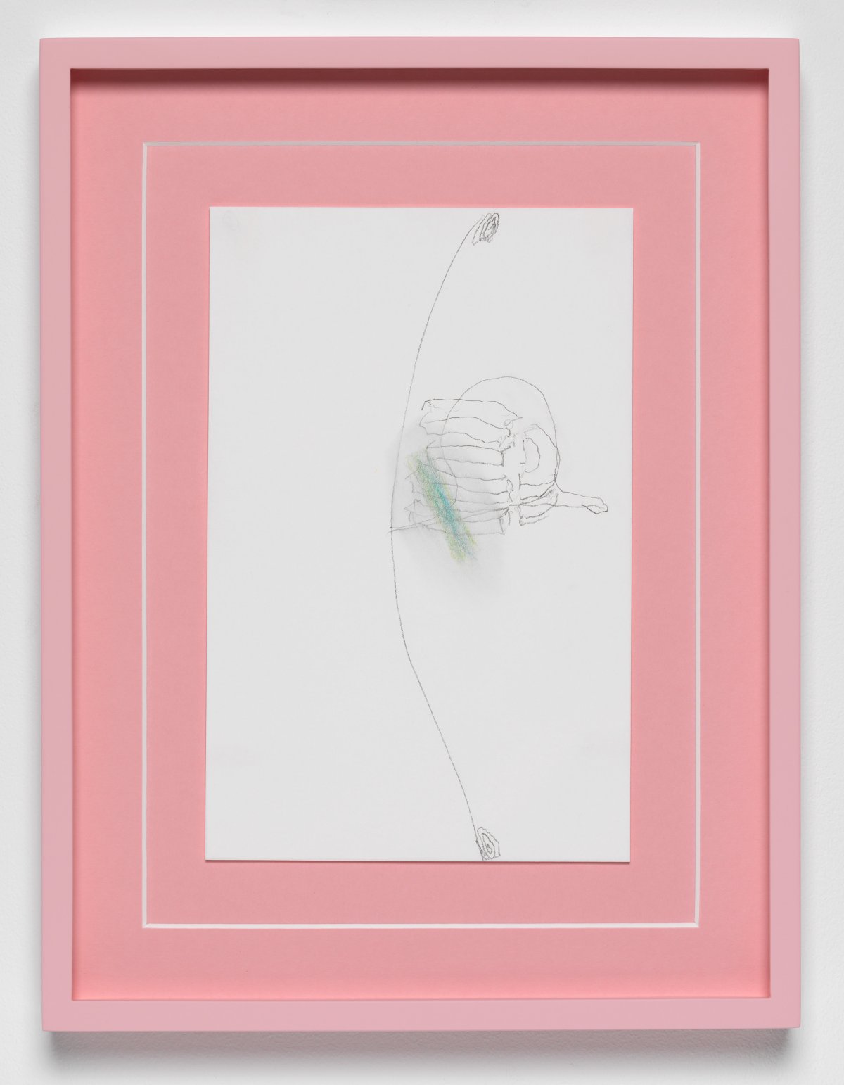 Richard Tuttle, Pink, II, 2023