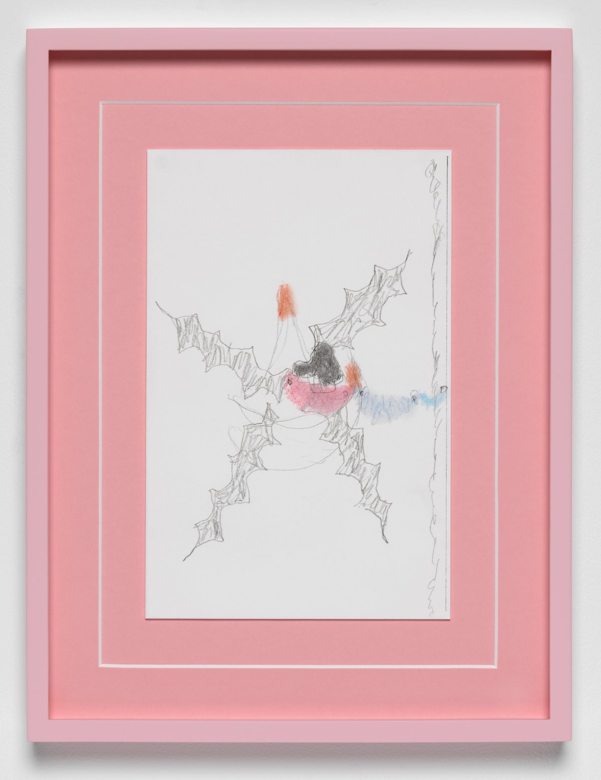 Richard Tuttle, Pink, VI, 2023