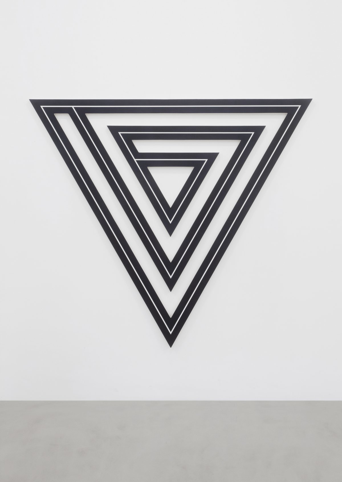 Philippe Decrauzat, Feedbackloop, (lost body), 2023