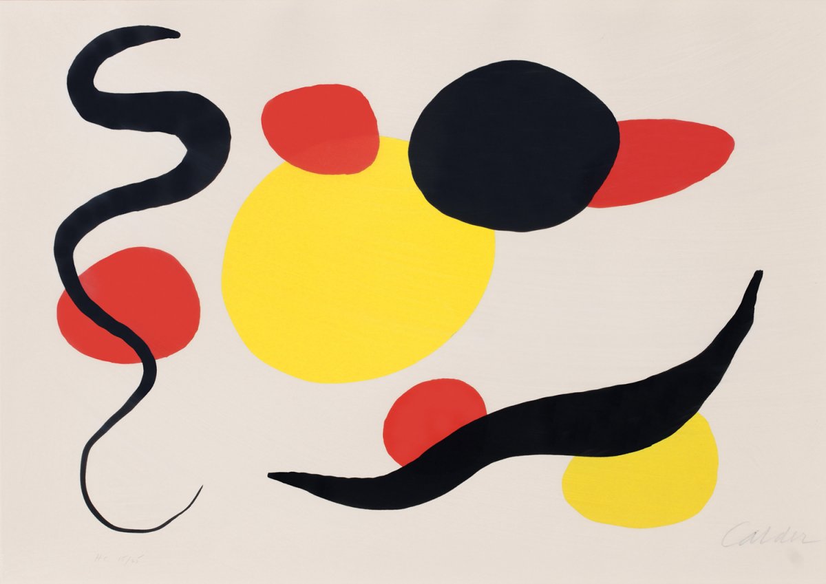 Alexander Calder, Composition, HC 15/25