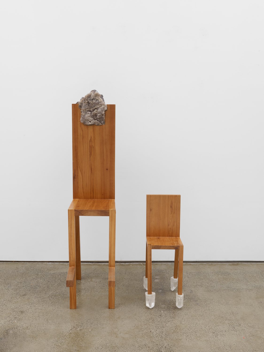 Marina Abramović, Chair for Human Use with Chair for Spirit Use (3), 2012
