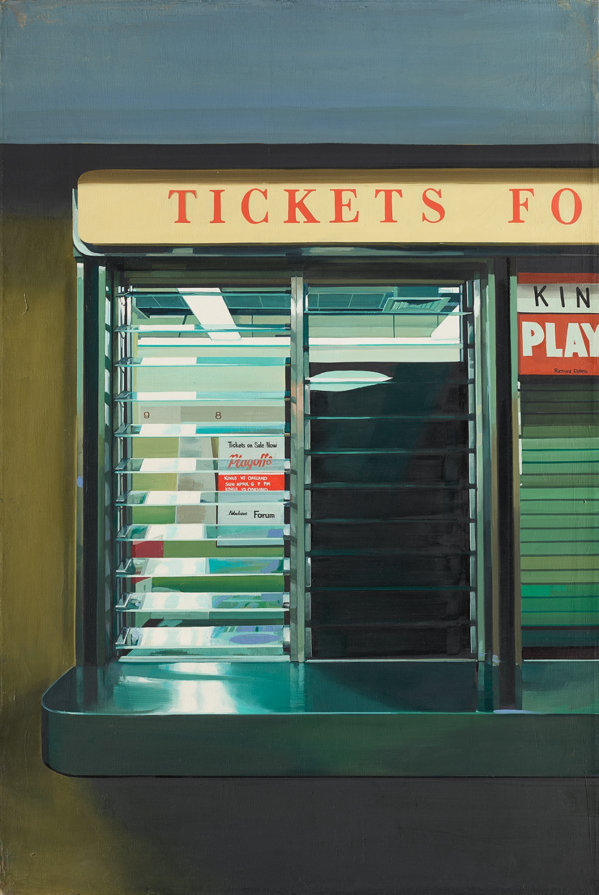 Richard Estes, Ticket Window, 1969