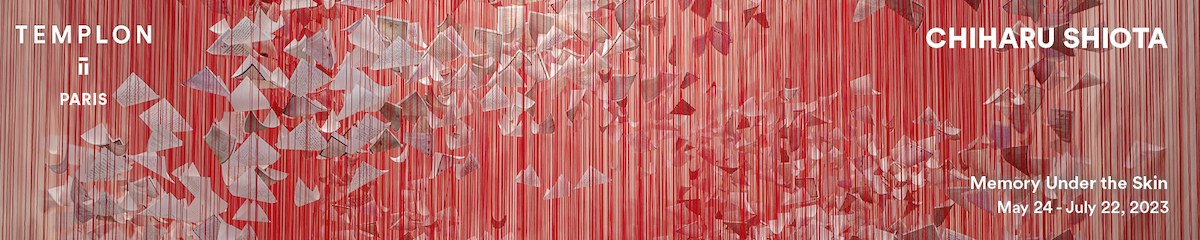 Chiharu Shiota @ Templon, Paris