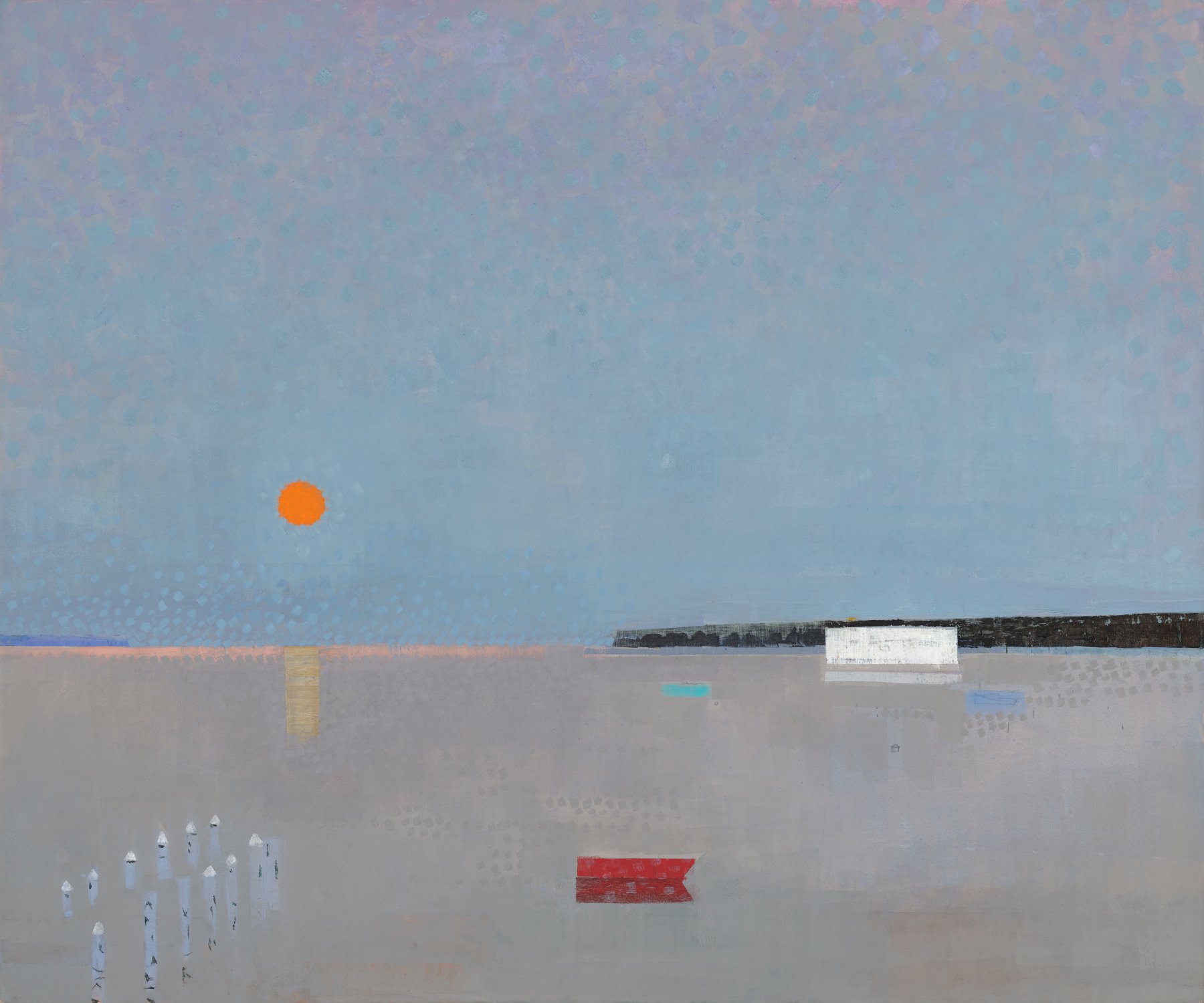 Image for John Evans: Familiar Friends, at Gallery Henoch