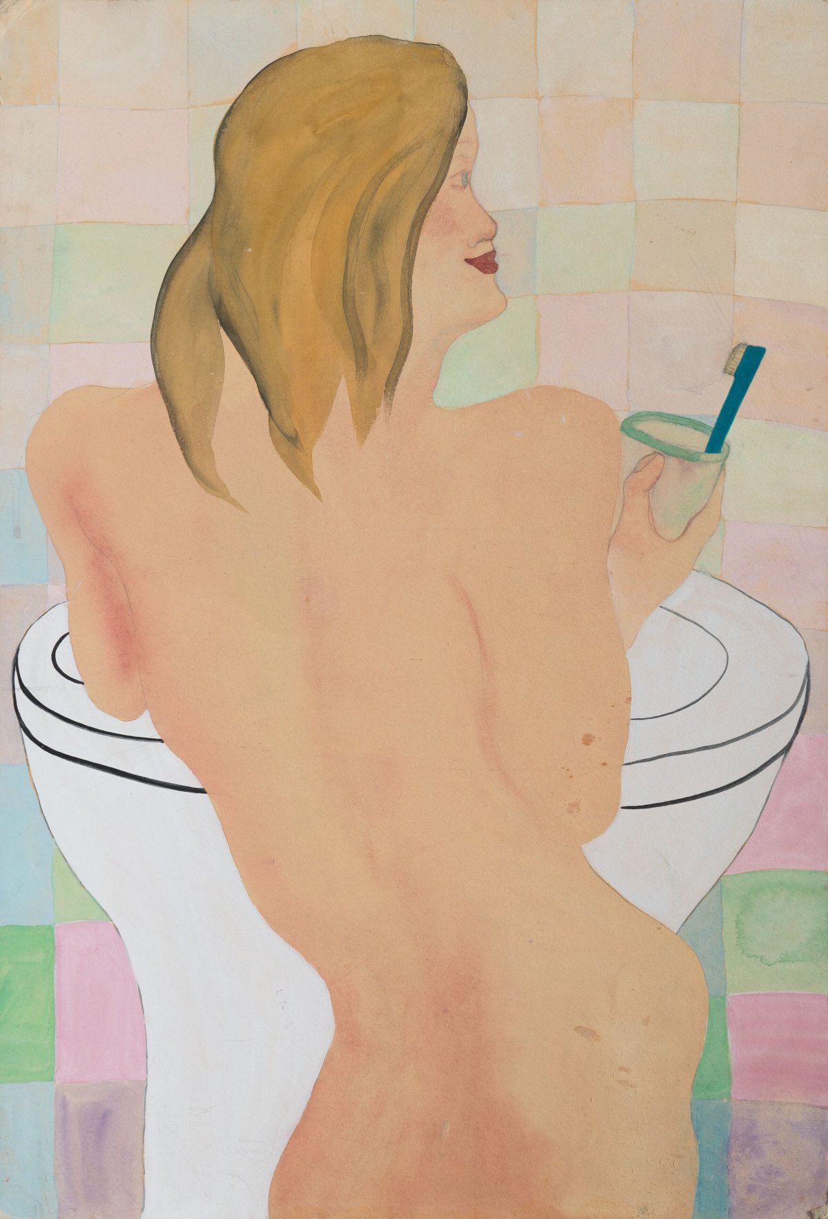 Cathy Josefowitz, Untitled, c. 1974
