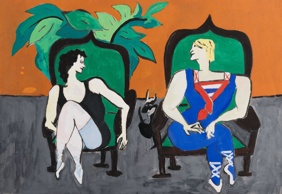 Cathy Josefowitz, Untitled, c. 1974