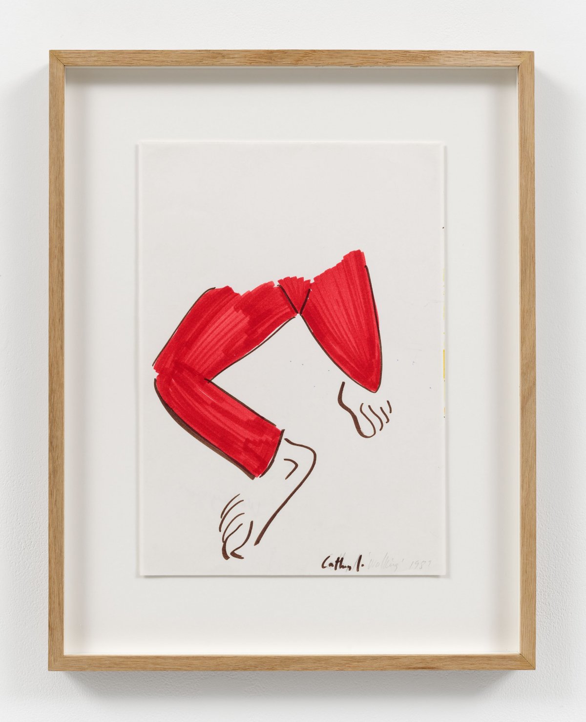 Cathy Josefowitz, Walking, 1989