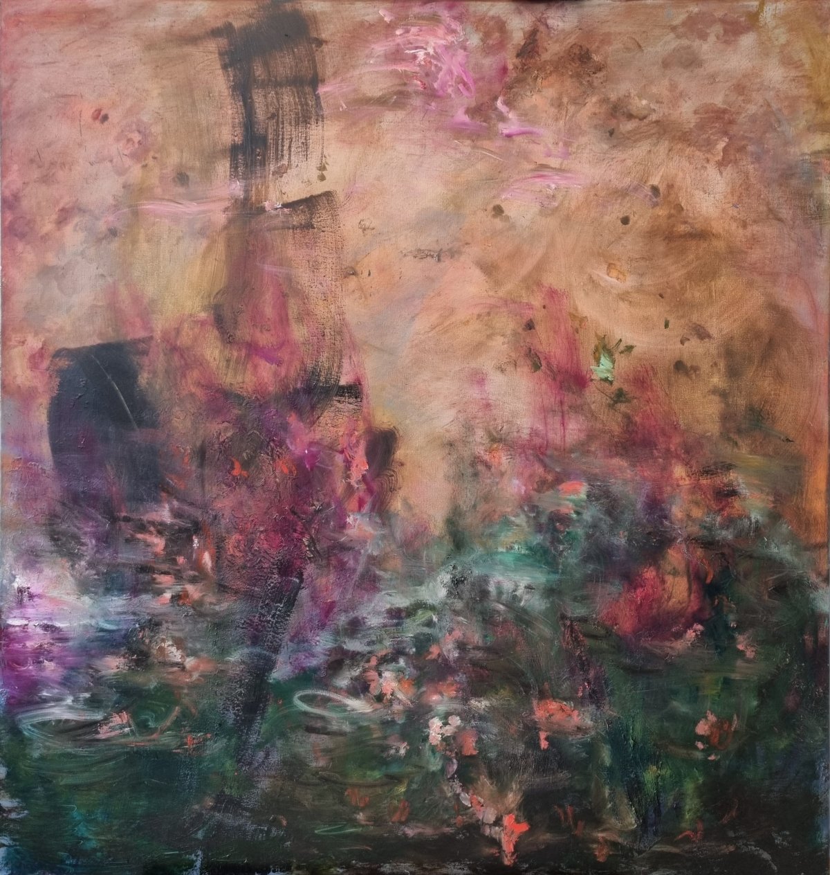 Chris Rivers, Landscapes in other places - Viridian, 2023