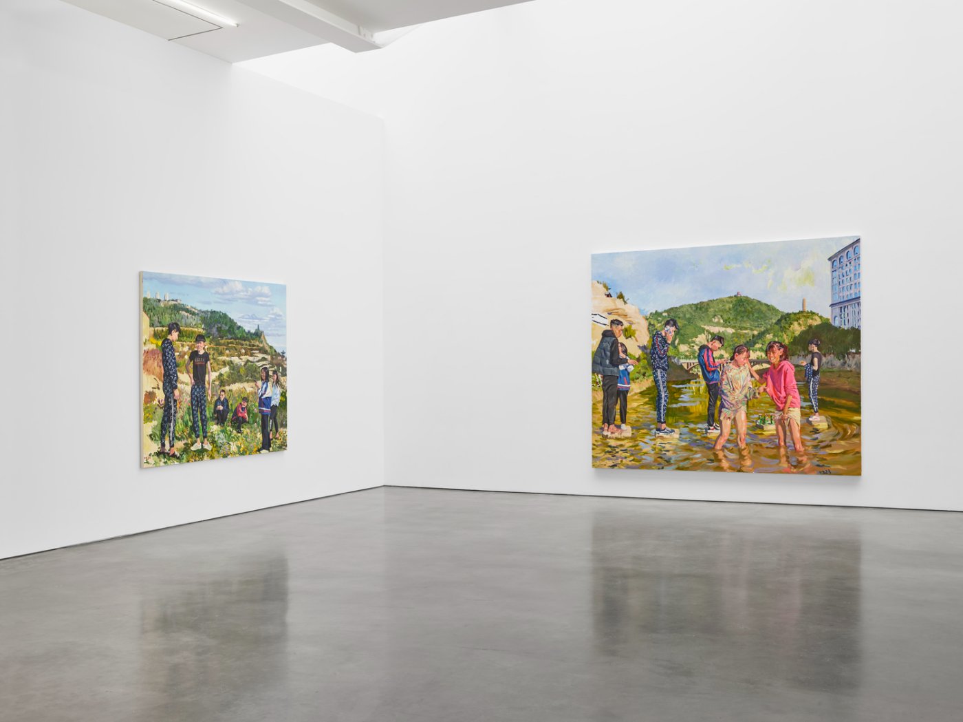 Installation image for Liu Xiaodong: Shaanbei, at Lisson Gallery