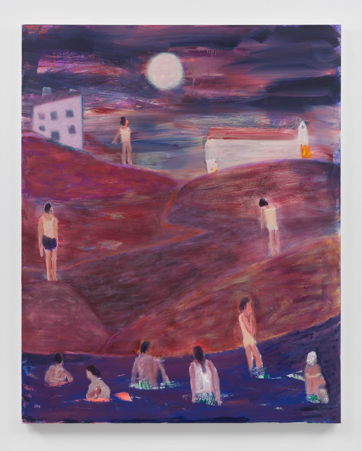 Katherine Bradford, Beyond my home, 2023