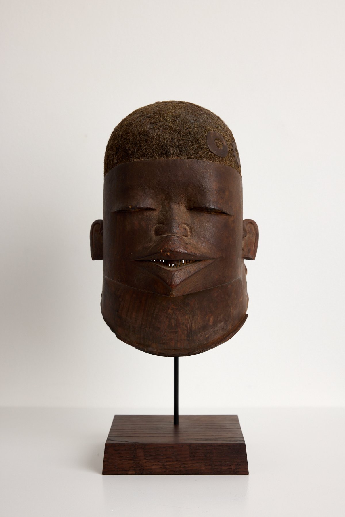 Gandra head of Buddha grey  schist, 3rd or 4th century