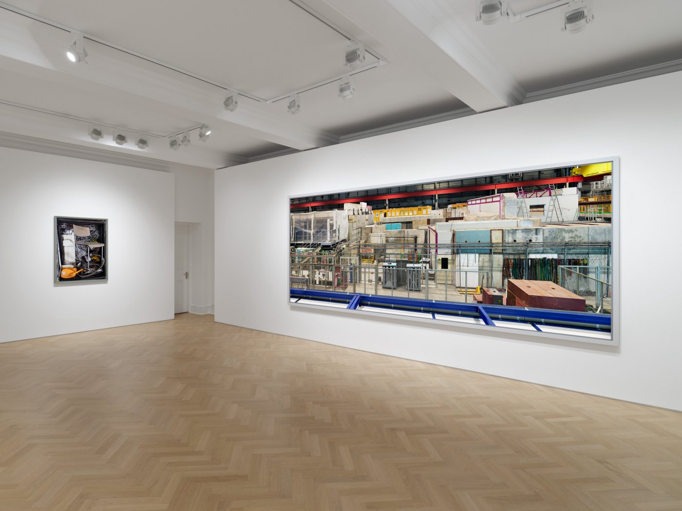 Installation image for Thomas Struth, at Galerie Max Hetzler