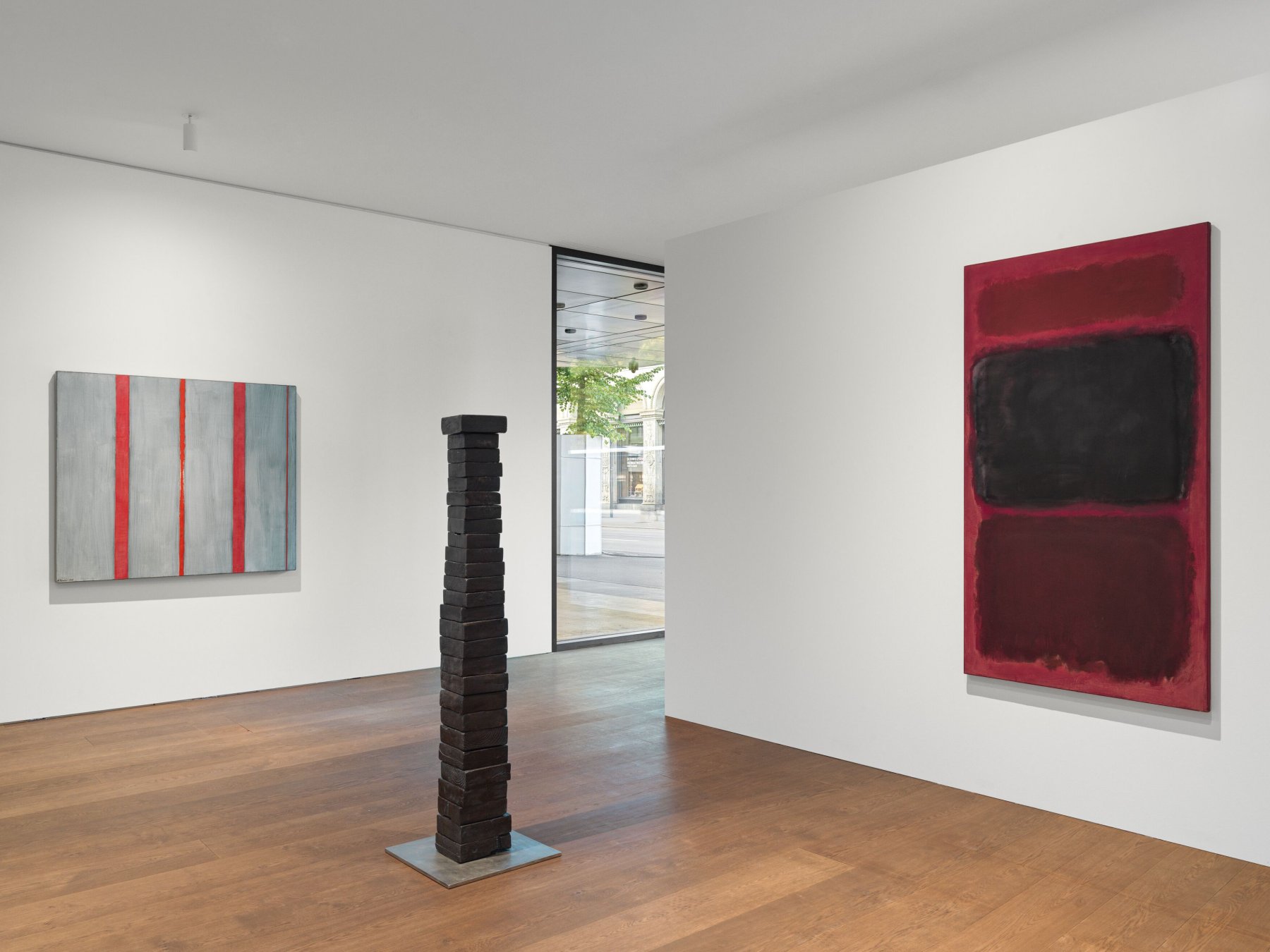 Image for The God that Failed: Louise Bourgeois, Barnett Newman, Mark Rothko, at Hauser & Wirth Bahnhofstrasse 1