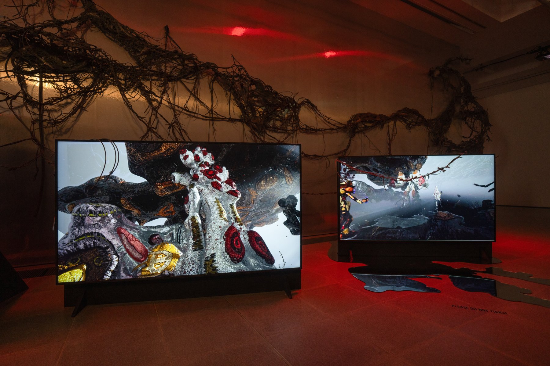 Installation image for Gabriel Massan & Collaborators: Third World: The Bottom Dimension, at Serpentine Galleries