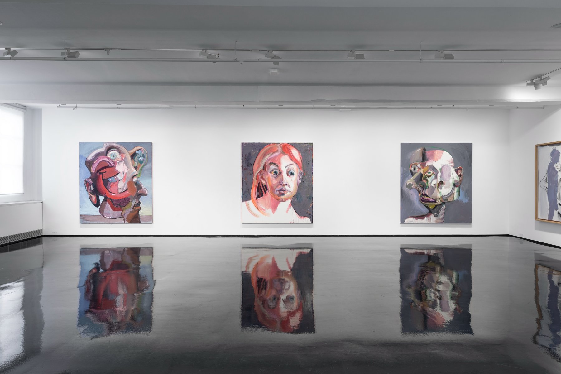 Installation image for Ben Quilty: Shadowed, at Tolarno Galleries