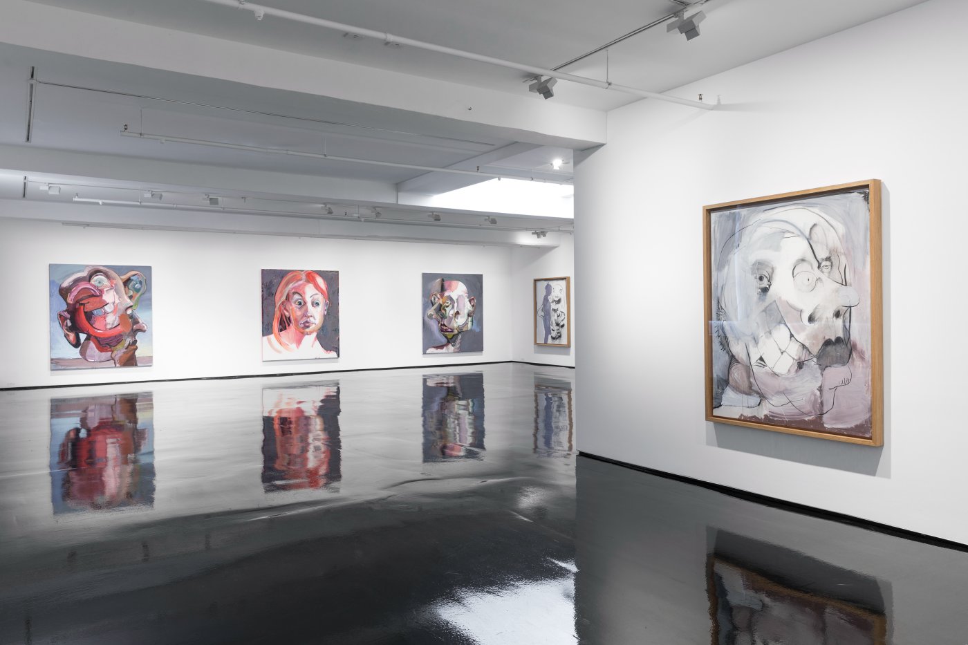 Installation image for Ben Quilty: Shadowed, at Tolarno Galleries