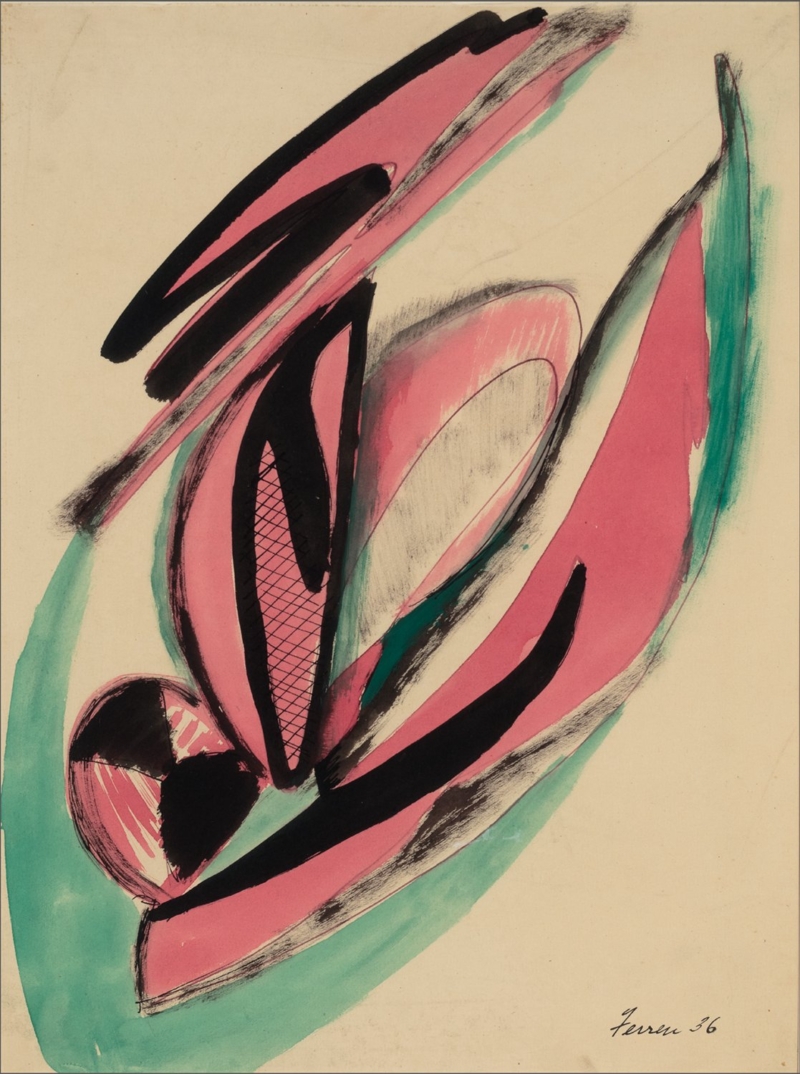 John Ferren, Untitled (Paris), 1936