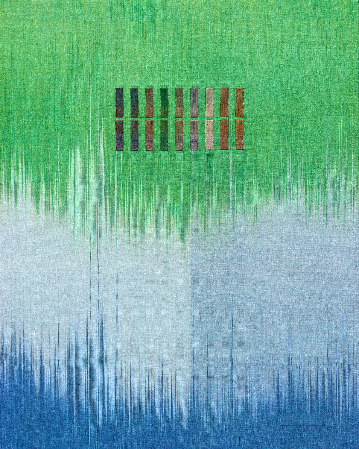 Ptolemy Mann, Alqa (Emerald Cyan), 2023