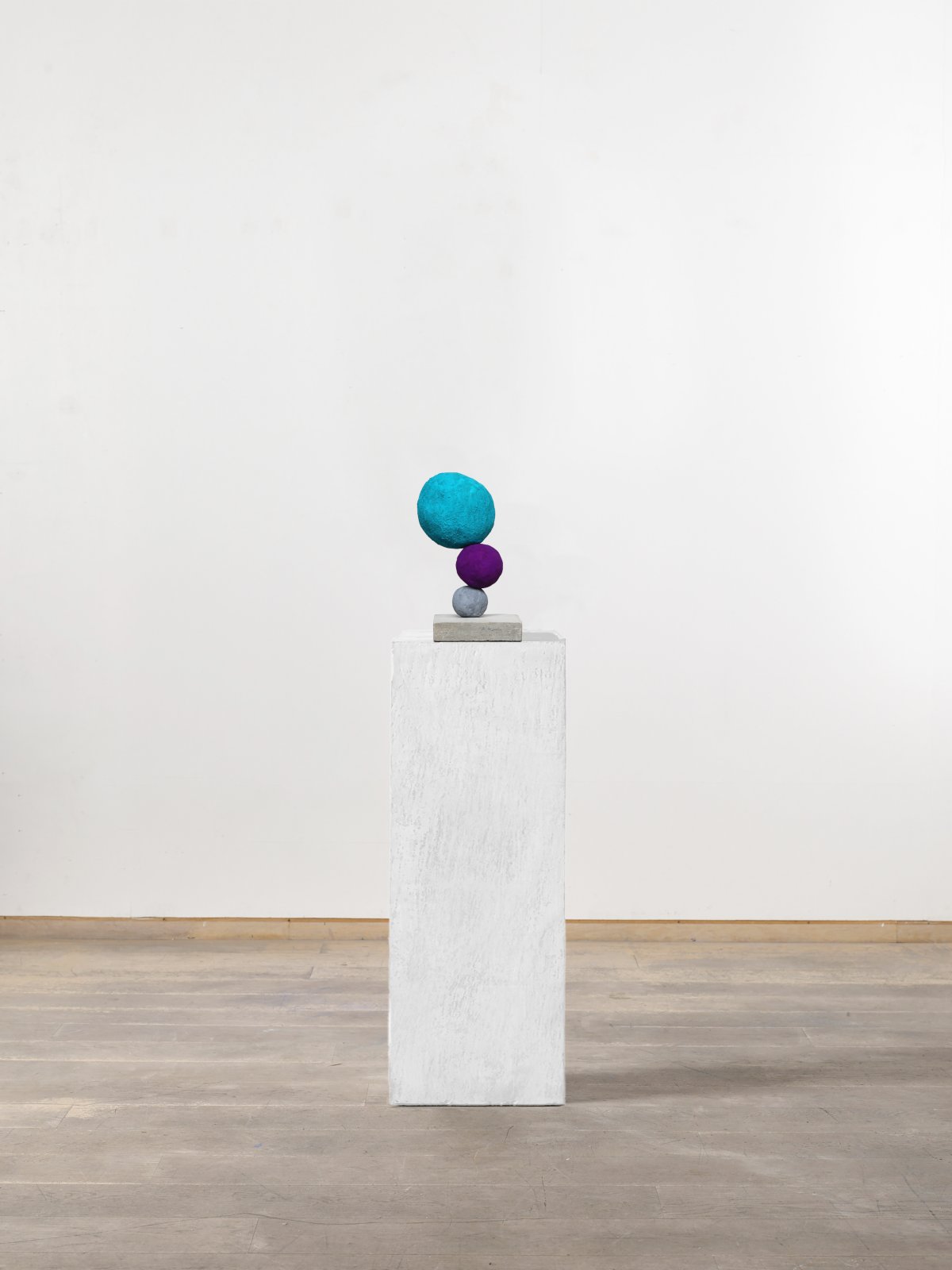 Annie Morris, Stack 3, Cobalt Turquoise, 2023