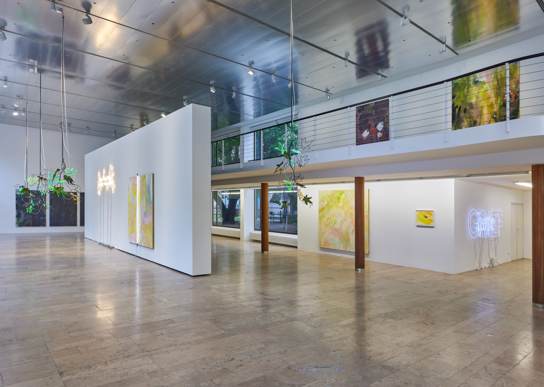 Image for Andrea Bowers / Mary Weatherford: Drink the Wild Air, at Capitain Petzel