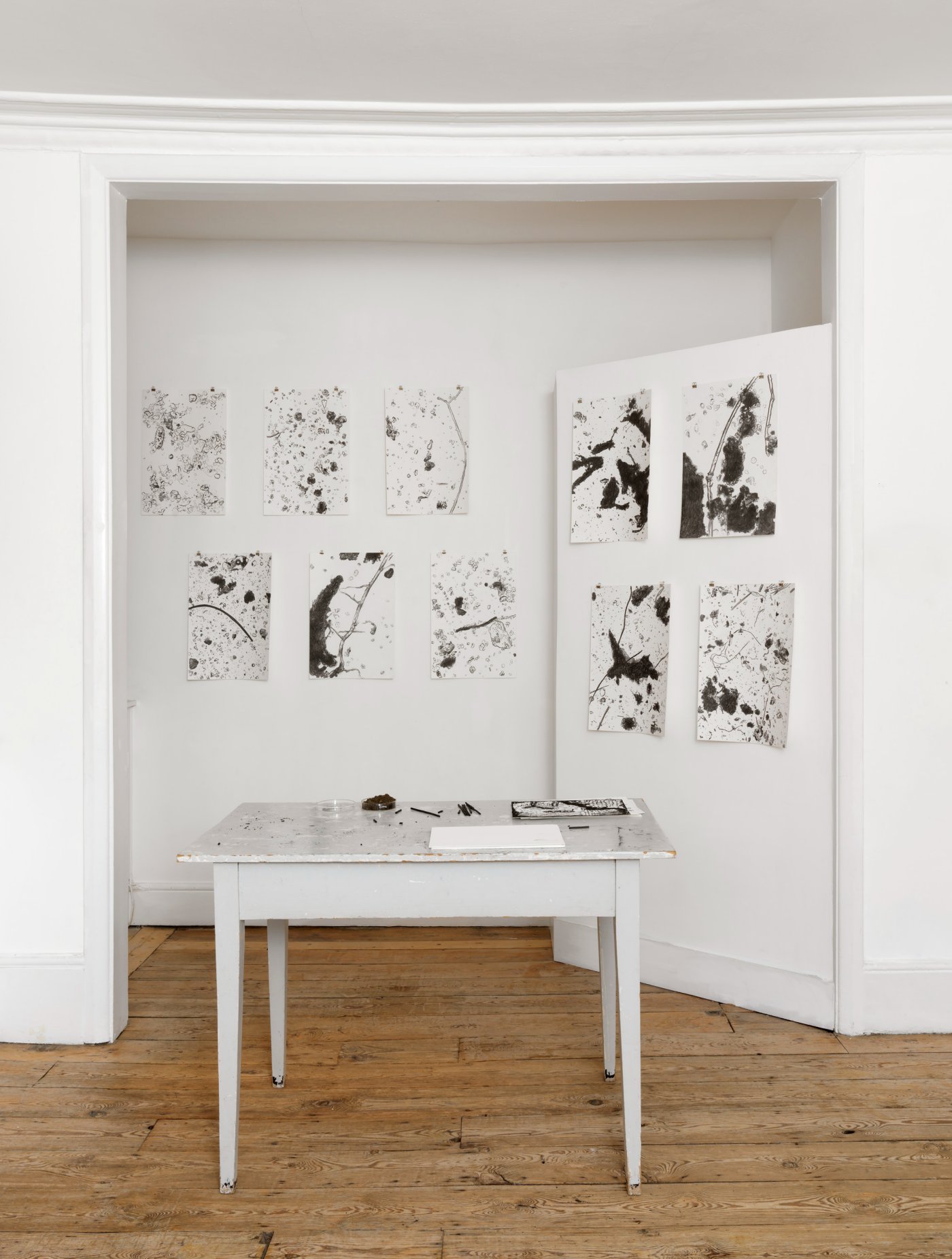 Installation image for Our Ancestors Bloom Overground, at Patrick Heide Contemporary Art