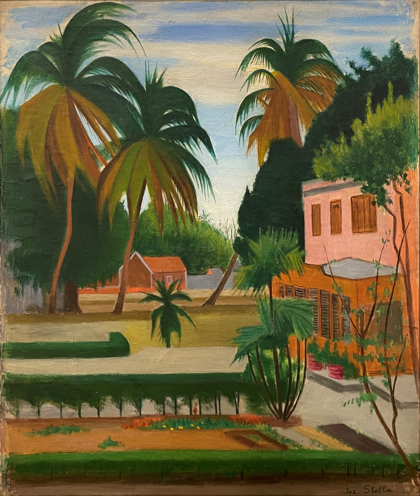 Joseph Stella, Palms, c. 1940s