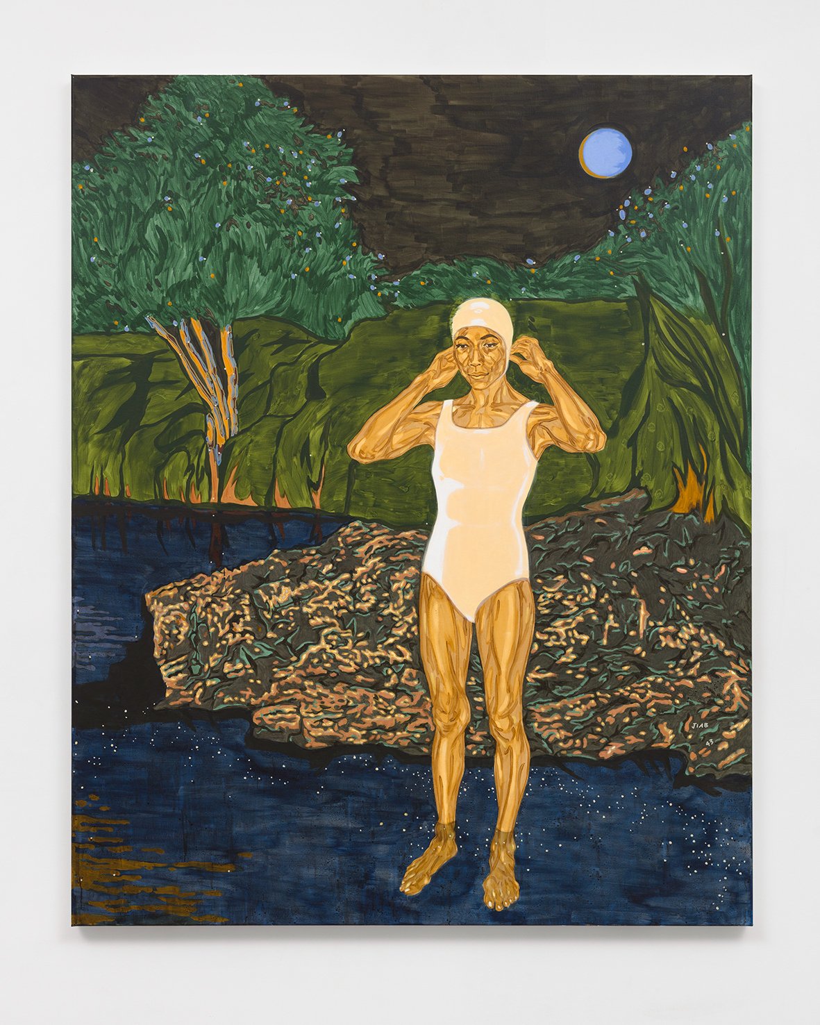 Jiab Prachakul, Night Plunge, 2022
