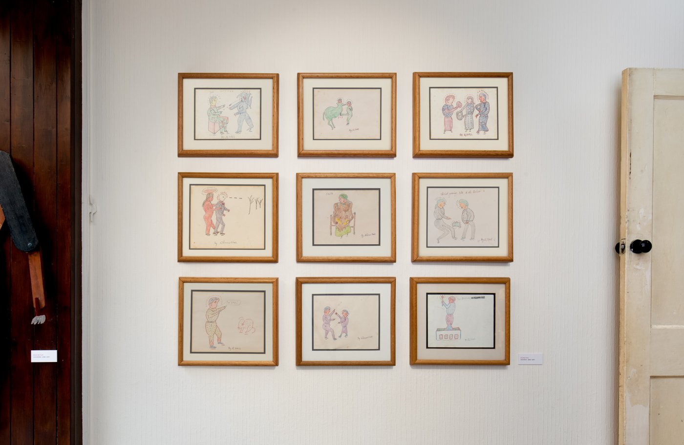 Installation image for Southern Somebodies, at The Gallery of Everything