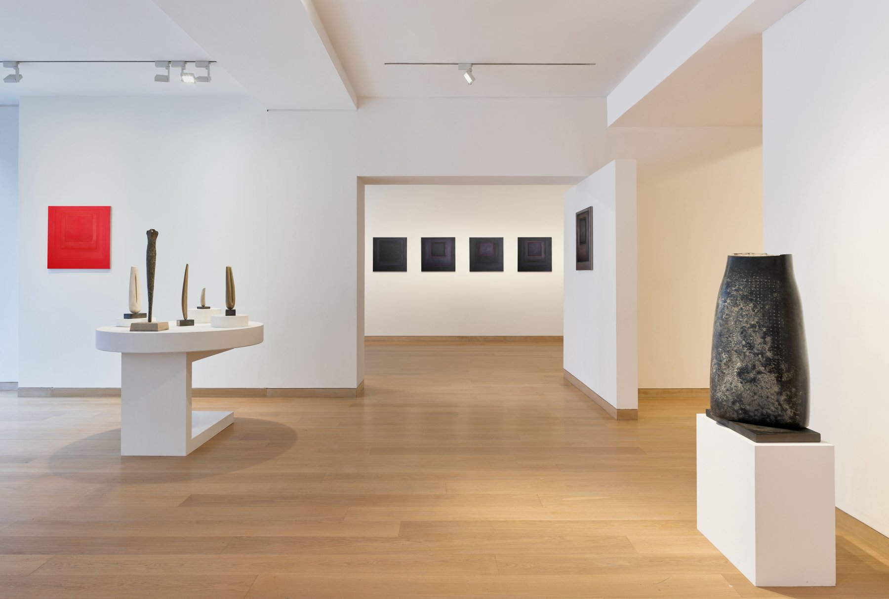 Installation image for Yves Dana & Richard Höglund, at Waddington Custot