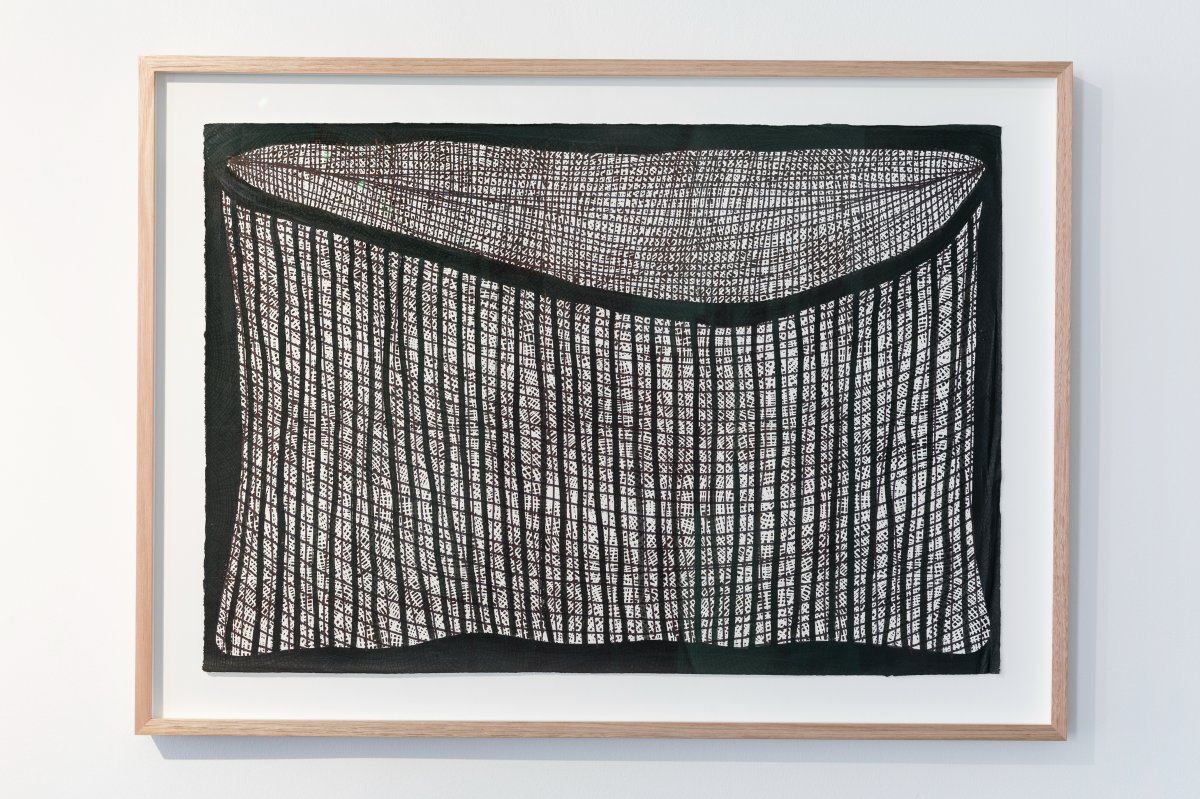 Kieren Karritpul, Fish Basket Drawing, 2023