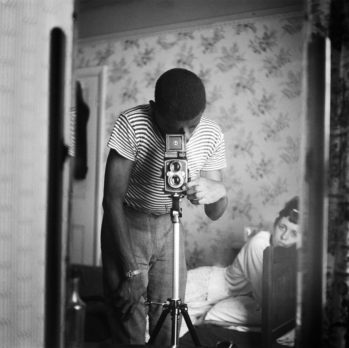 Armet Francis, Self-portrait in Mirror, 1964