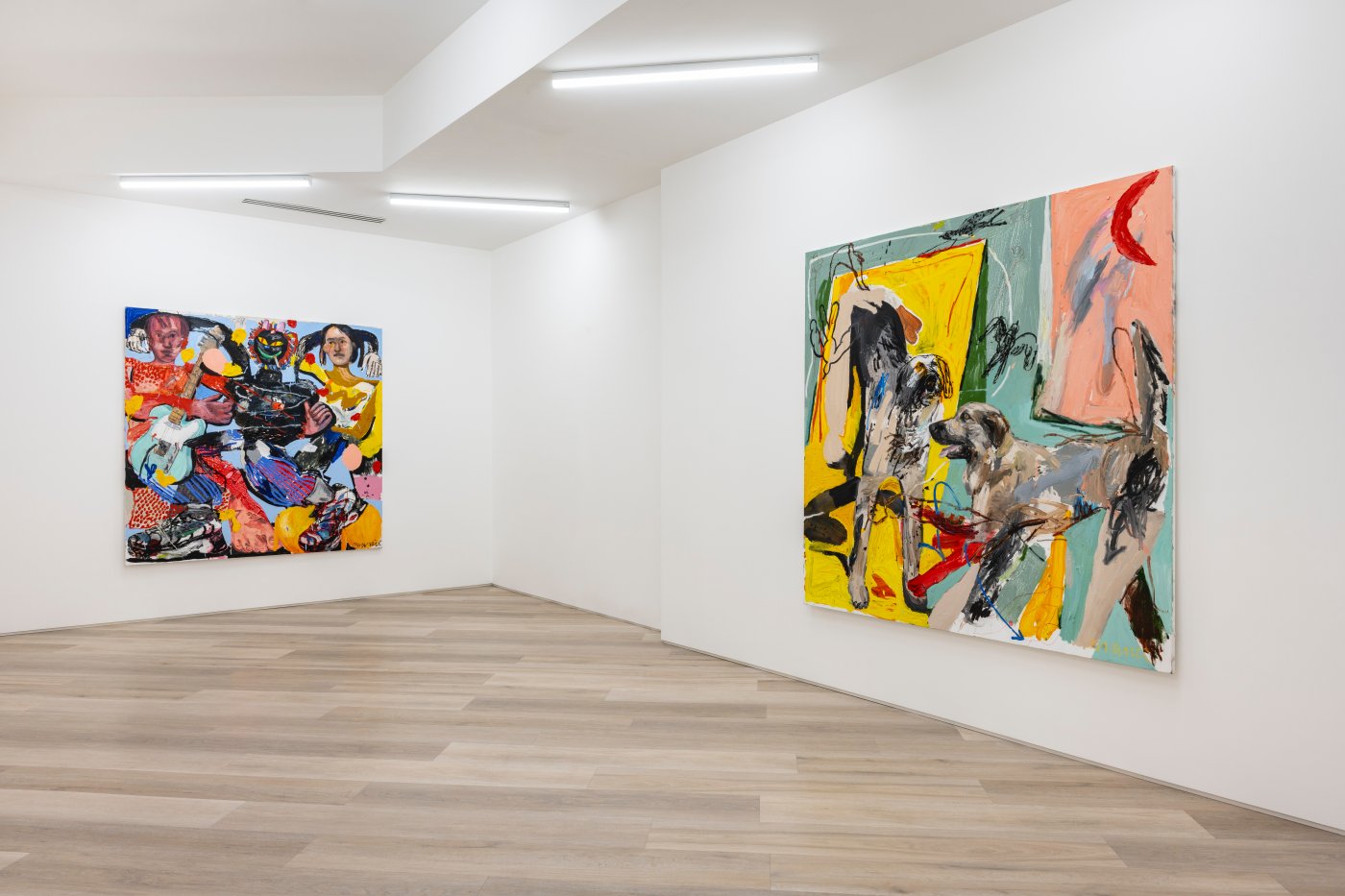 Installation image for Manu García: Juego, at BEERS London