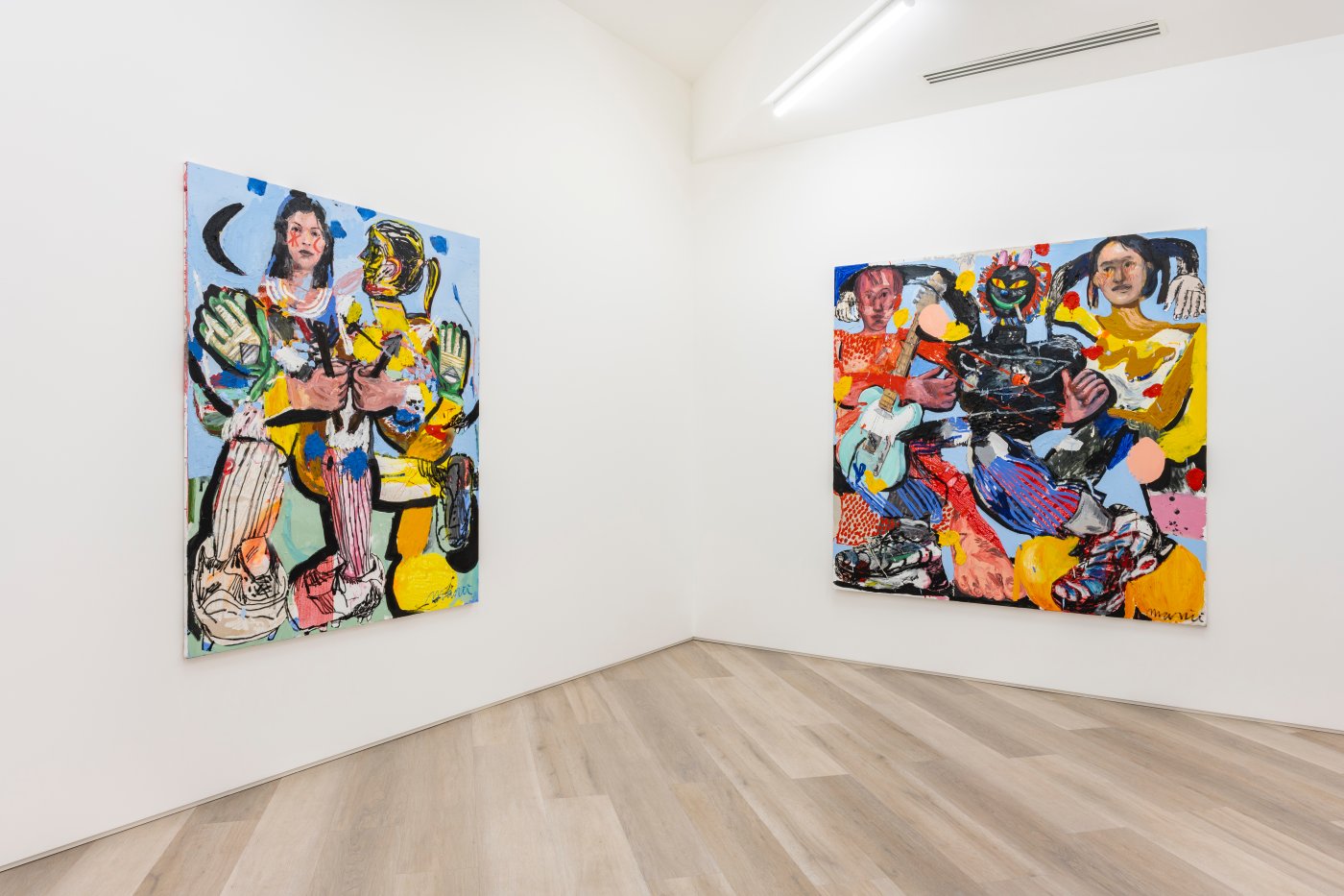 Installation image for Manu García: Juego, at BEERS London