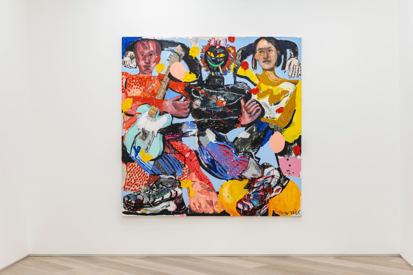 Installation image for Manu García: Juego, at BEERS London