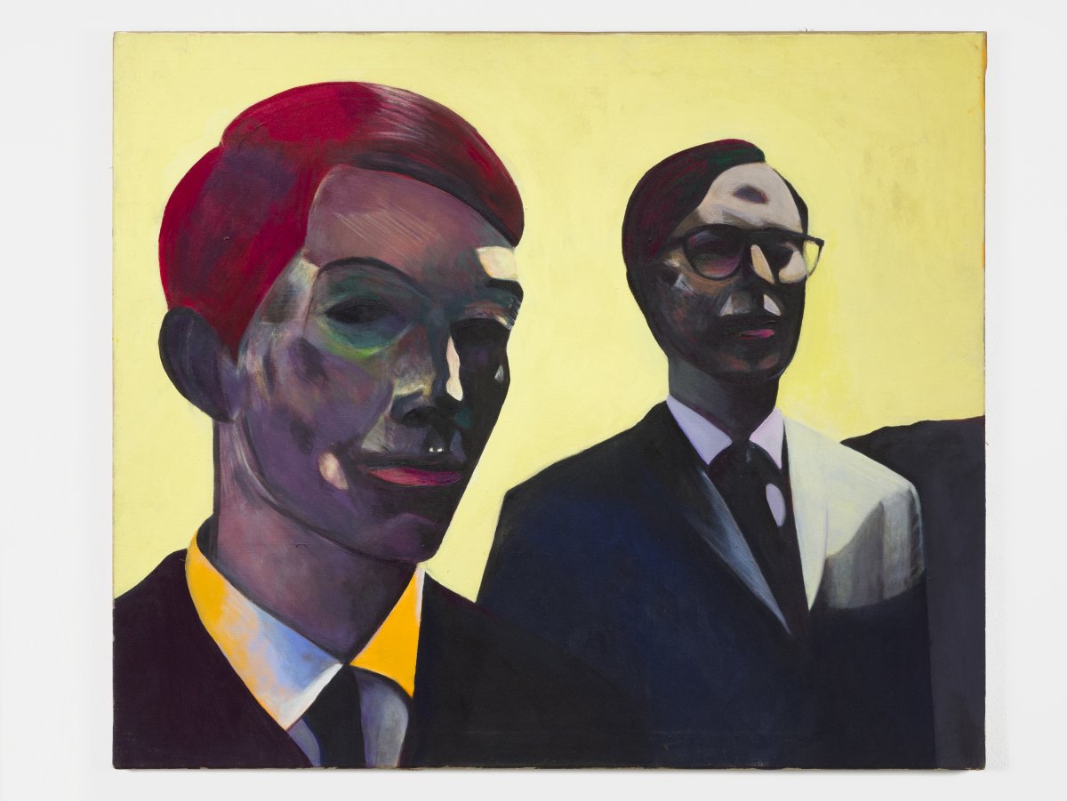 Sue Dunkley, Untitled (Gilbert & George, Yellow), 1969