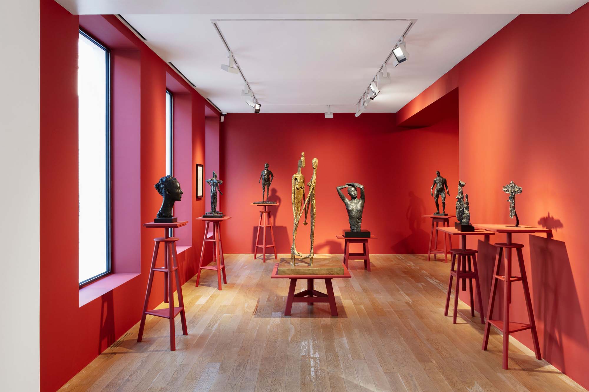 Installation image for Germaine Richier, at Perrotin