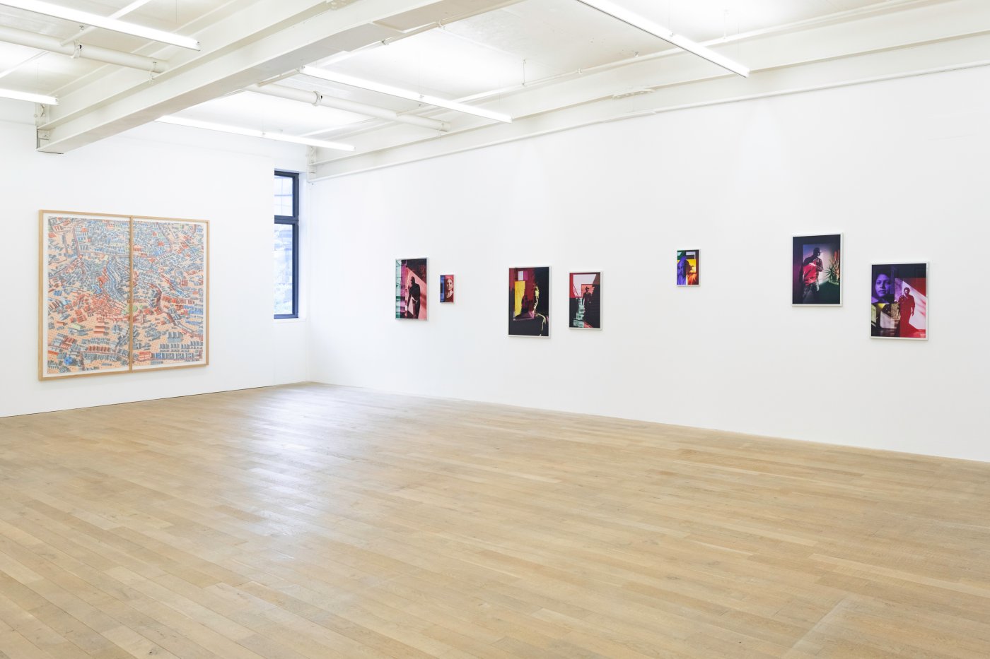 Installation image for The Other Side of the Mirror is Home, at Galerie Peter Kilchmann