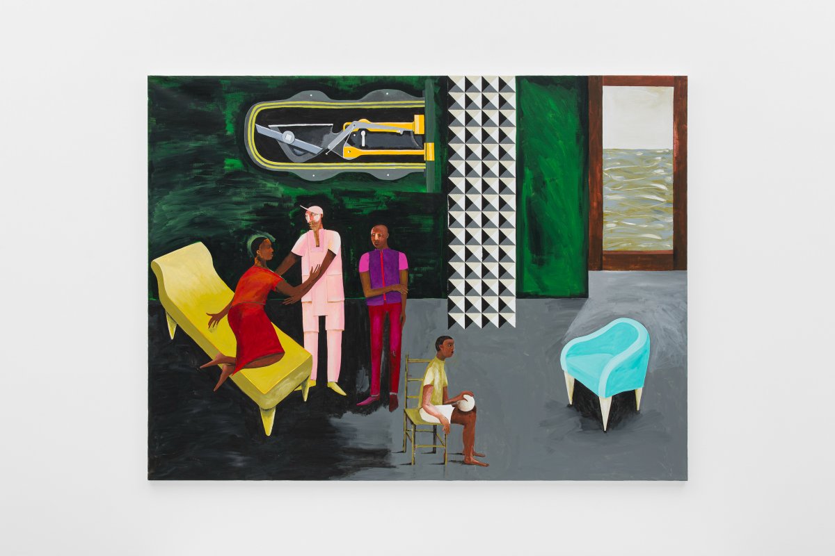 Tyler Mitchell, Lubaina Himid, Manuel Mathieu, Rick Lowe & Lubaina Himid, Le Rodeur: The Lock, 2016