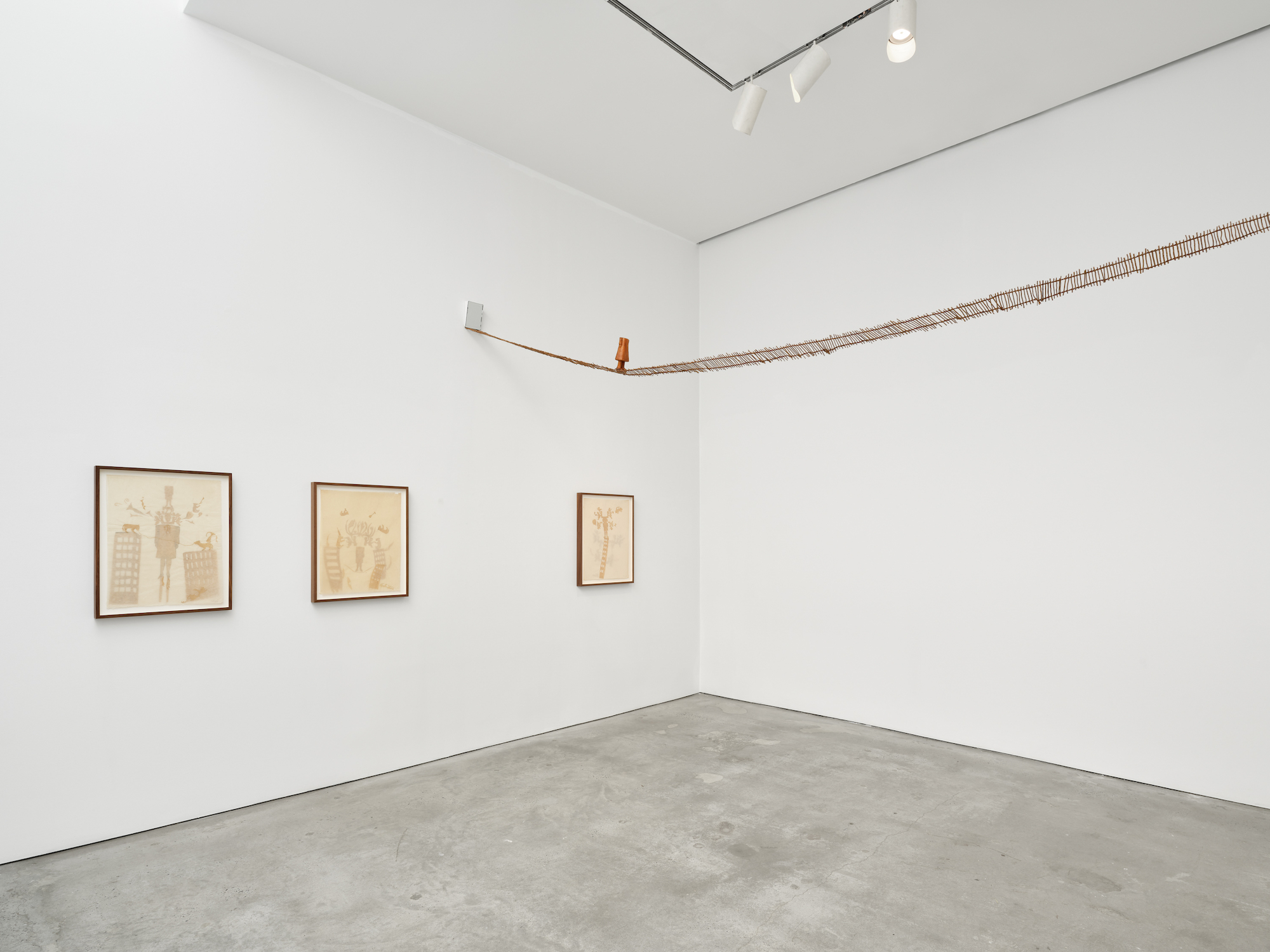 Installation image for Laura Anderson Barbata: Singing Leaf, at Marlborough