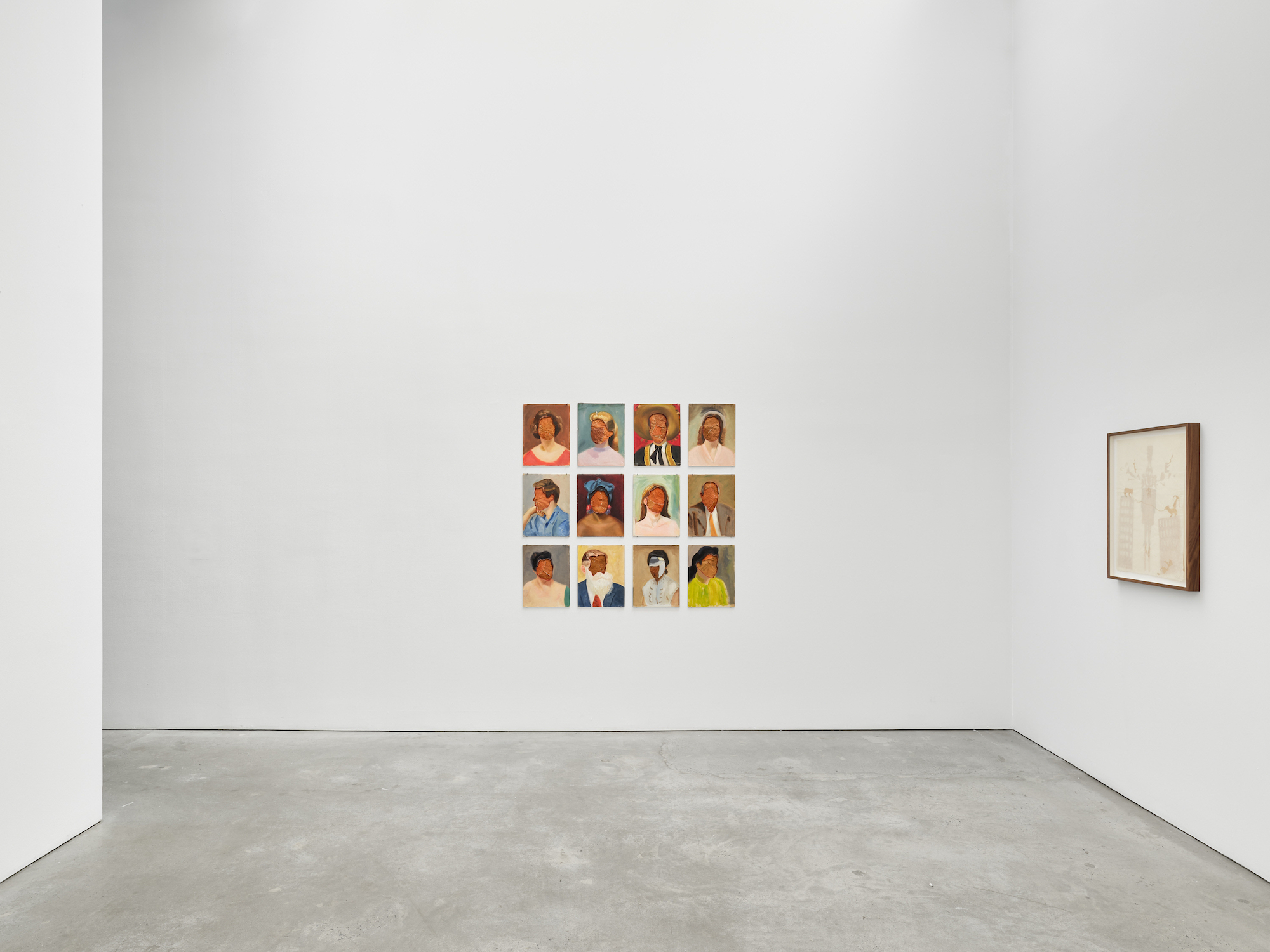 Installation image for Laura Anderson Barbata: Singing Leaf, at Marlborough