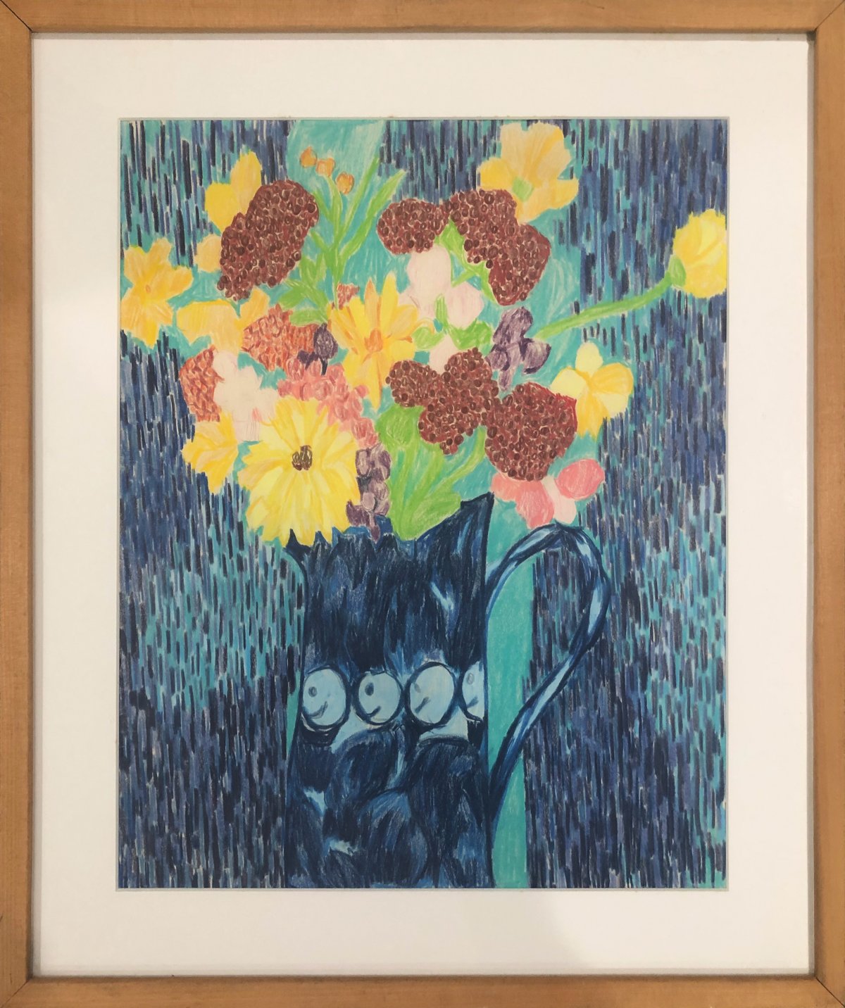 Lynne Drexler, Untitled Flower still life, 1985