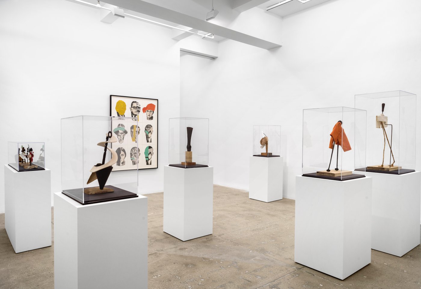 Installation image for William Kentridge: Oh To Believe in Another World, at Marian Goodman Gallery